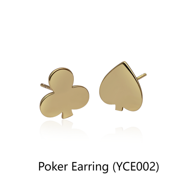Poker Earring