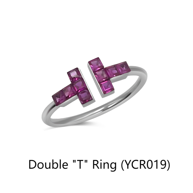 Double "T" Ring