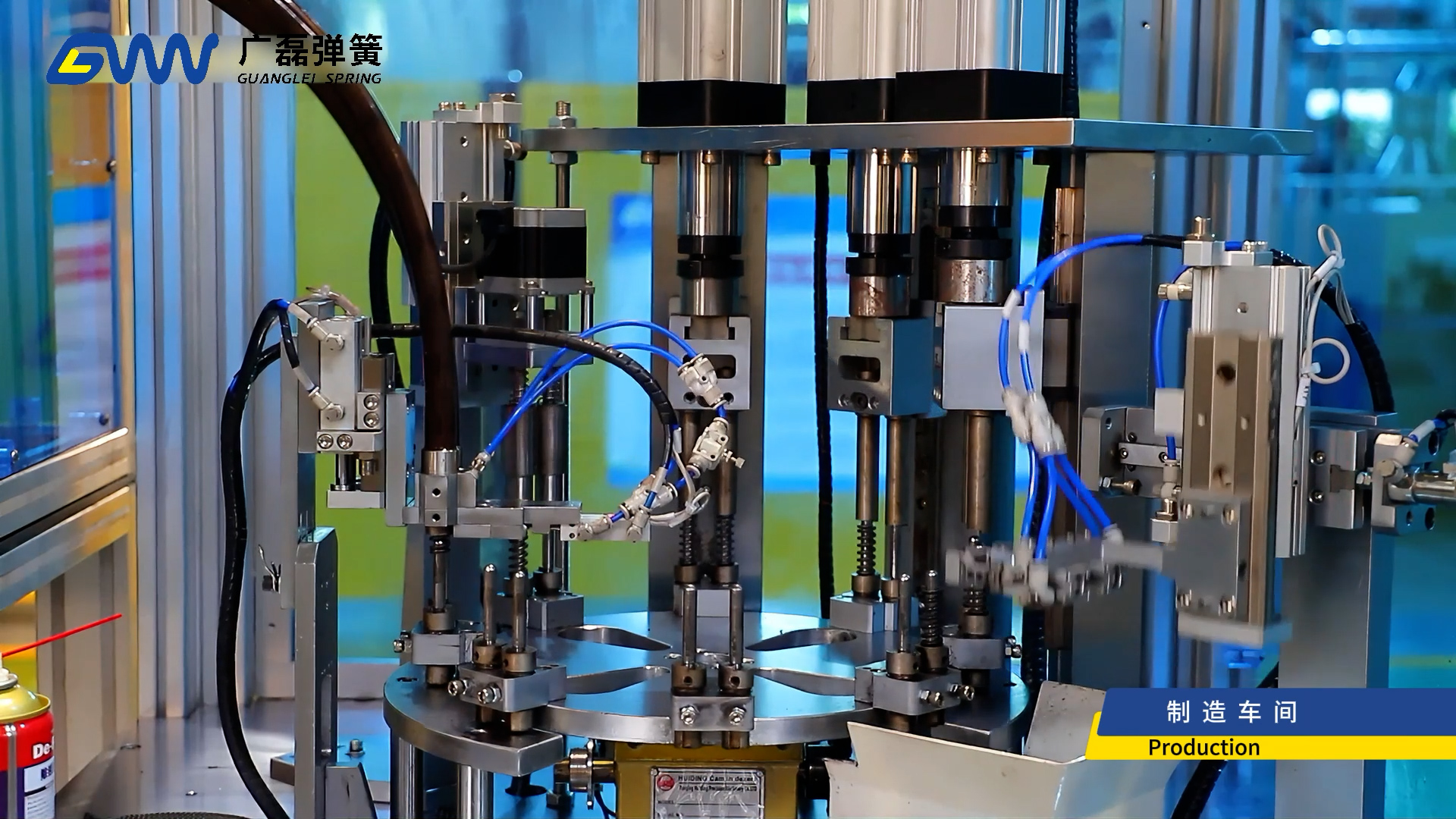 GL Springs automated spring production equipment