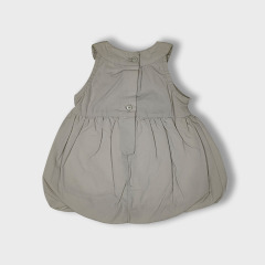Embroider bubble jumper with bow