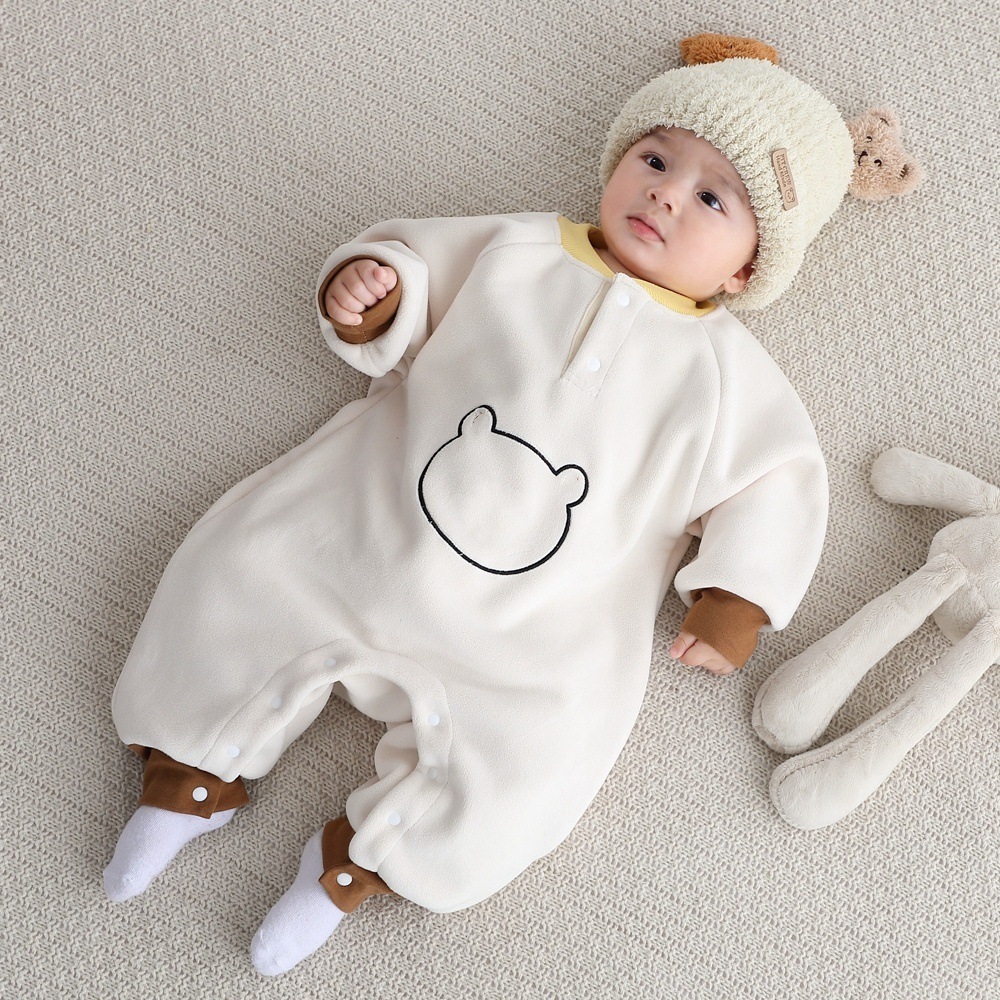 Newborn Baby Embroidery  Romper/Onesie