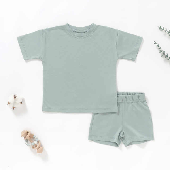 Organic Cotton Short Sleeve Top and Pants