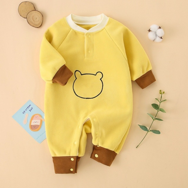 Baby onesie ribbed curf