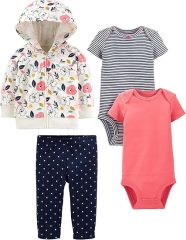 Winter Baby Thick Vest Baby Clothes Set