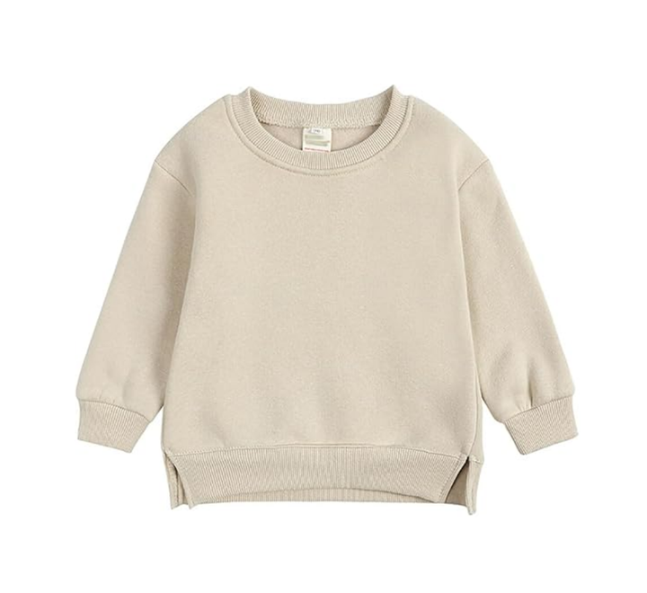 Boys Girls Tops Baby Clothes Sweatshirts Toddler Pullover