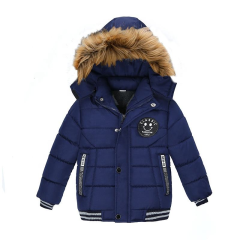 winter fleece warm padded coat