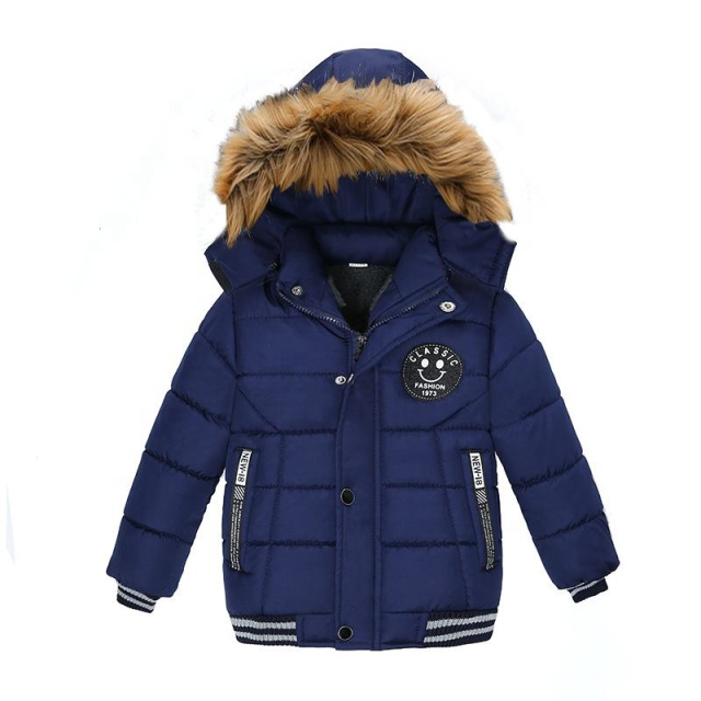 winter fleece warm padded coat