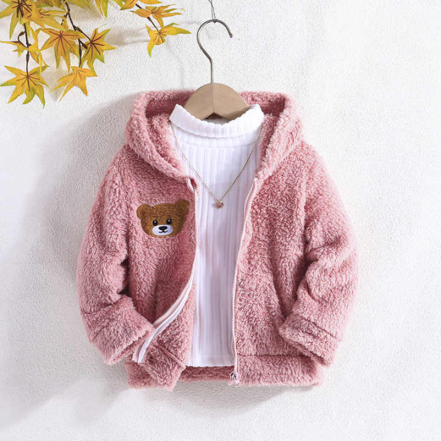 fleece cardigan