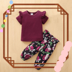 Summer  Short Sleeve Girl's Clothing