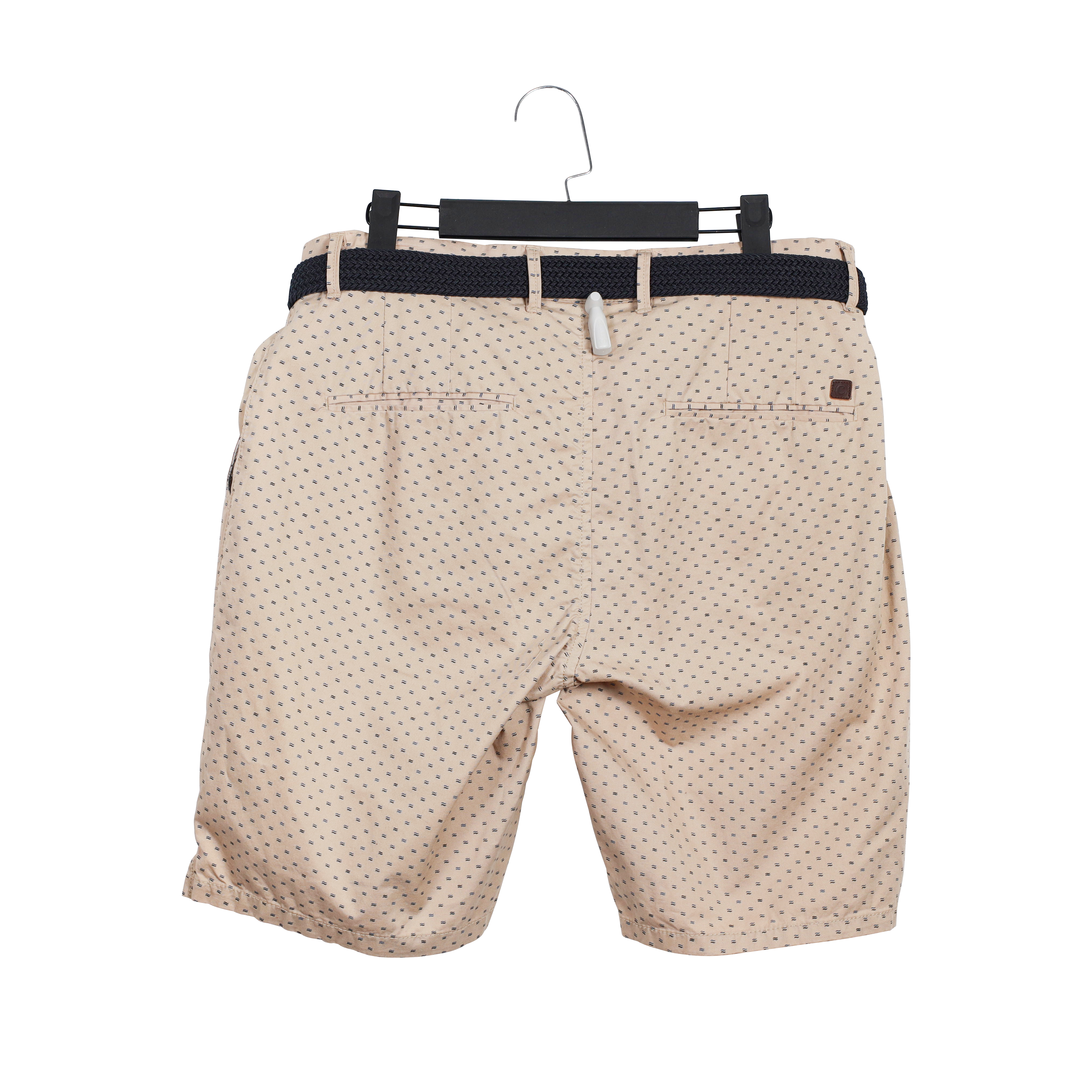 Summer 100% Cotton Garment Dye Trend New Fashion Popular Khaki Beach Shorts for Man