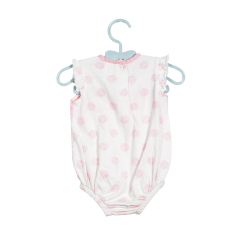 Summer Essential Daily Sports Fashion Popular Round Collar Print Romper for Girls