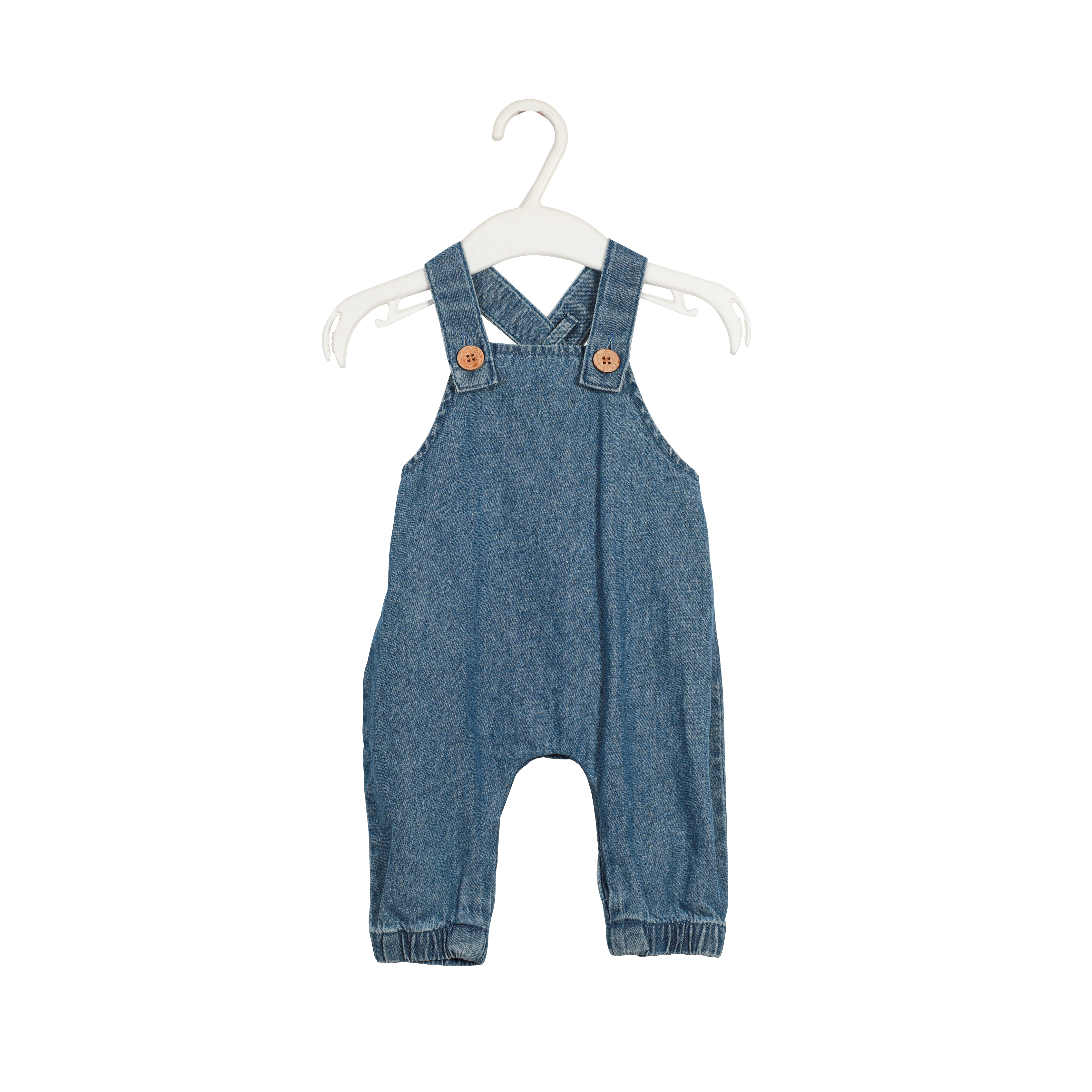 Summer Trend New Fashion Popular 100% Cotton Blue Denim Overall for Boys