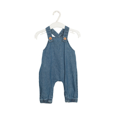 Summer Trend New Fashion Popular 100% Cotton Blue Denim Overall for Boys