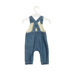 Summer Trend New Fashion Popular 100% Cotton Blue Denim Overall for Boys