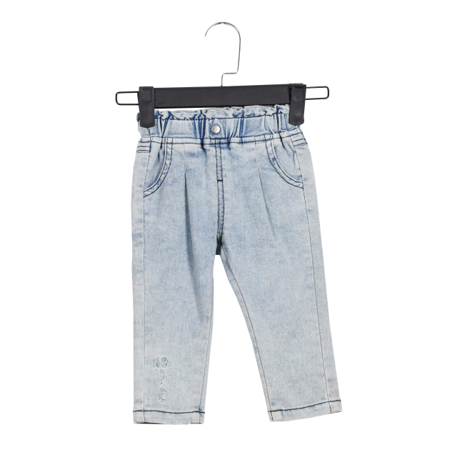 Spring Autumn Fashion Popular 100% Cotton Blue Boys Denim Pants for Boys