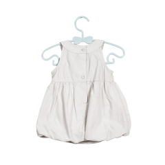 Summer Trend New Fashion Sleeveless Bow Design Embroidery Element Jumper for Girls