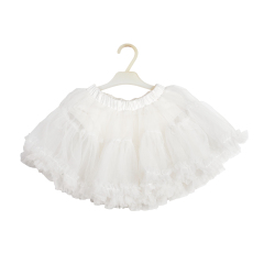 Summer Fashion Popular Breathability White Skirt for Girls