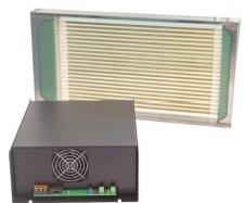 Dual dielectric barrier plasma power supply and discharge module