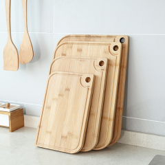 Totally Bamboo 4-Piece Bamboo Cutting Board Set