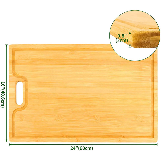 Totally Bamboo 4-Piece Bamboo Cutting Board Set