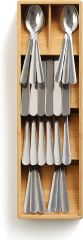 Bamboo Silverware Drawer Organizer