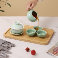 Natural Bamboo Serving Tray Bamboo Plate