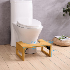 Bamboo Bathroom Toilet Potty Stool Bamboo Toilet Stool