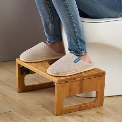 Bamboo Bathroom Toilet Potty Stool Bamboo Toilet Stool