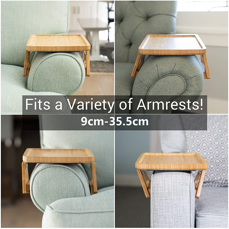 Bamboo Couch Arm Table