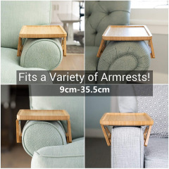 Bamboo Couch Arm Table