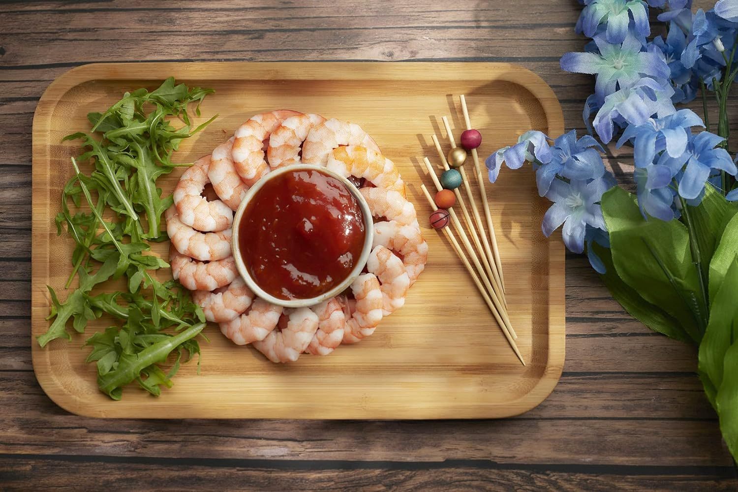Bamboo Serving Platter Tray