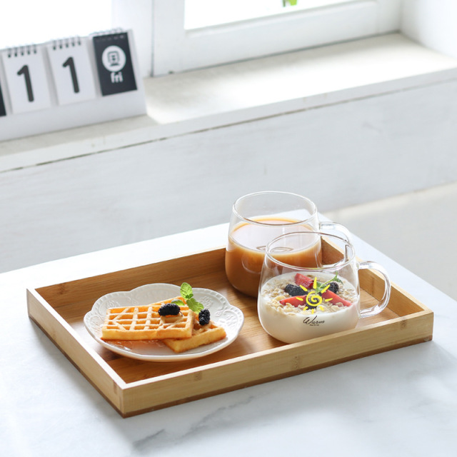 Bamboo Serving Platter Tray