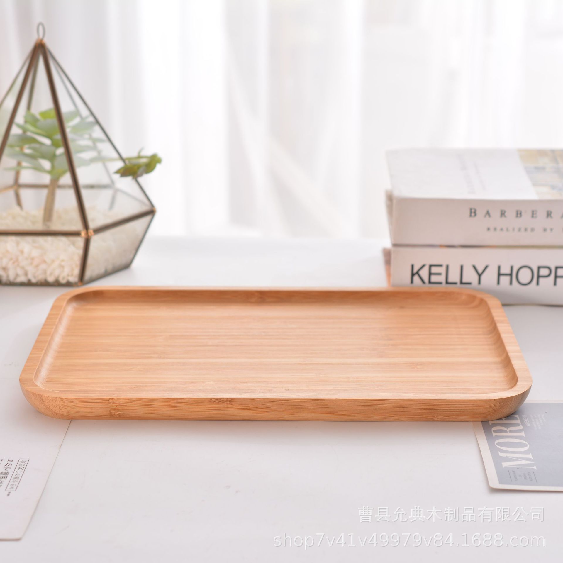 Bamboo Plates Square Bamboo Serving Platter