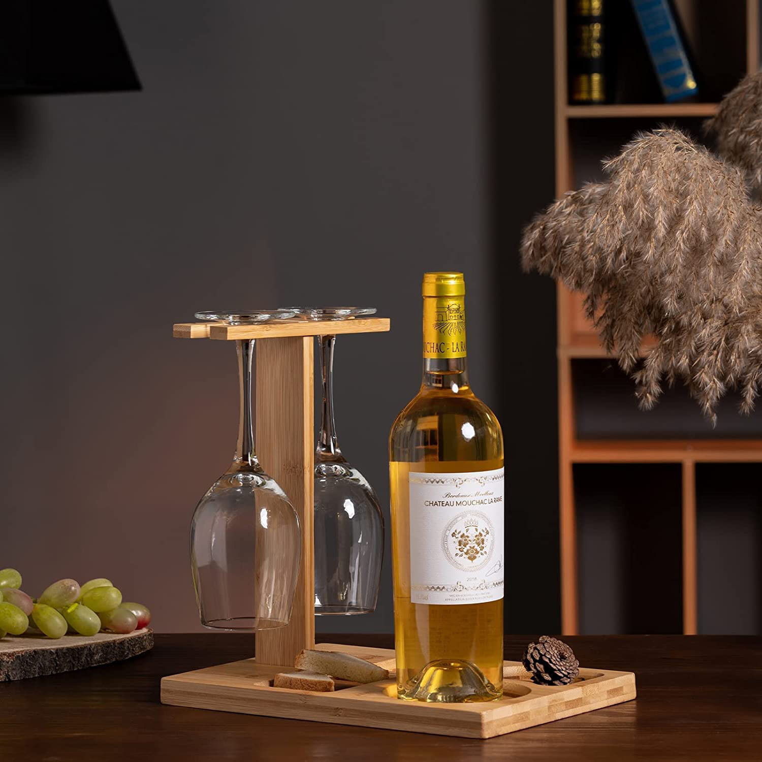 Bamboo Small Wine Rack