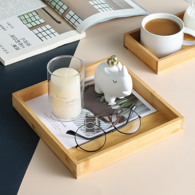 Bamboo Serving Platter Tray