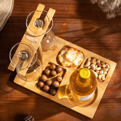 Bamboo Small Wine Rack