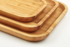 Bamboo Serving Platter Tray