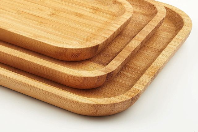 Bamboo Serving Platter Tray