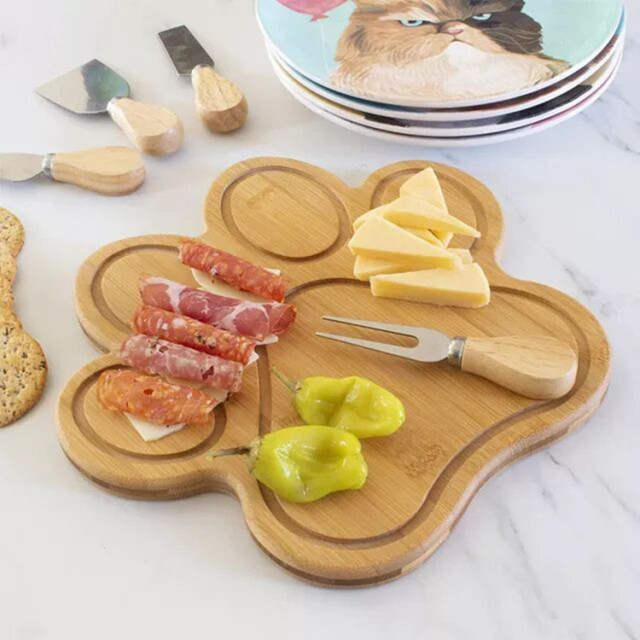 Cute Bamboo Wood Cutting Board