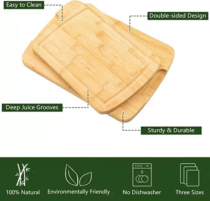 3 x Set of BambooChopping Boards