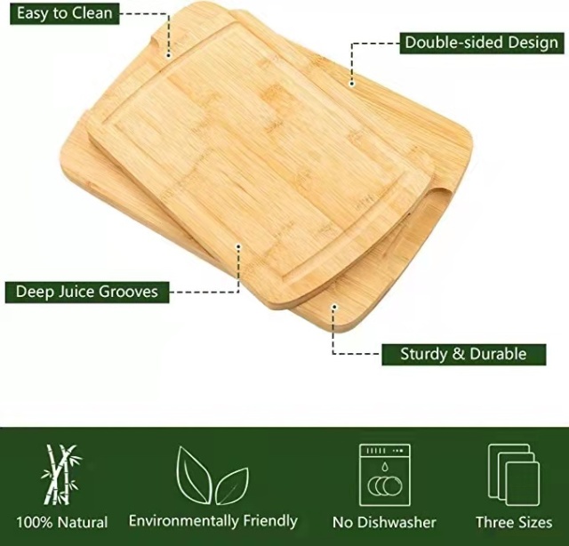 3 x Set of BambooChopping Boards