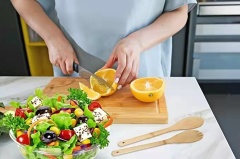 Bamboo cutting board set of 3 with spoons
