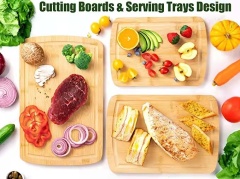 3 x Set of BambooChopping Boards