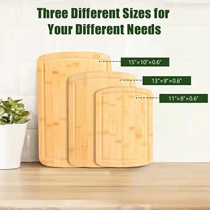 3 x Set of BambooChopping Boards