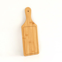 Square Kitchen Bamboo Chopping Board with Handle