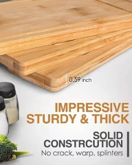 Bamboo Cutting Board Set of 3