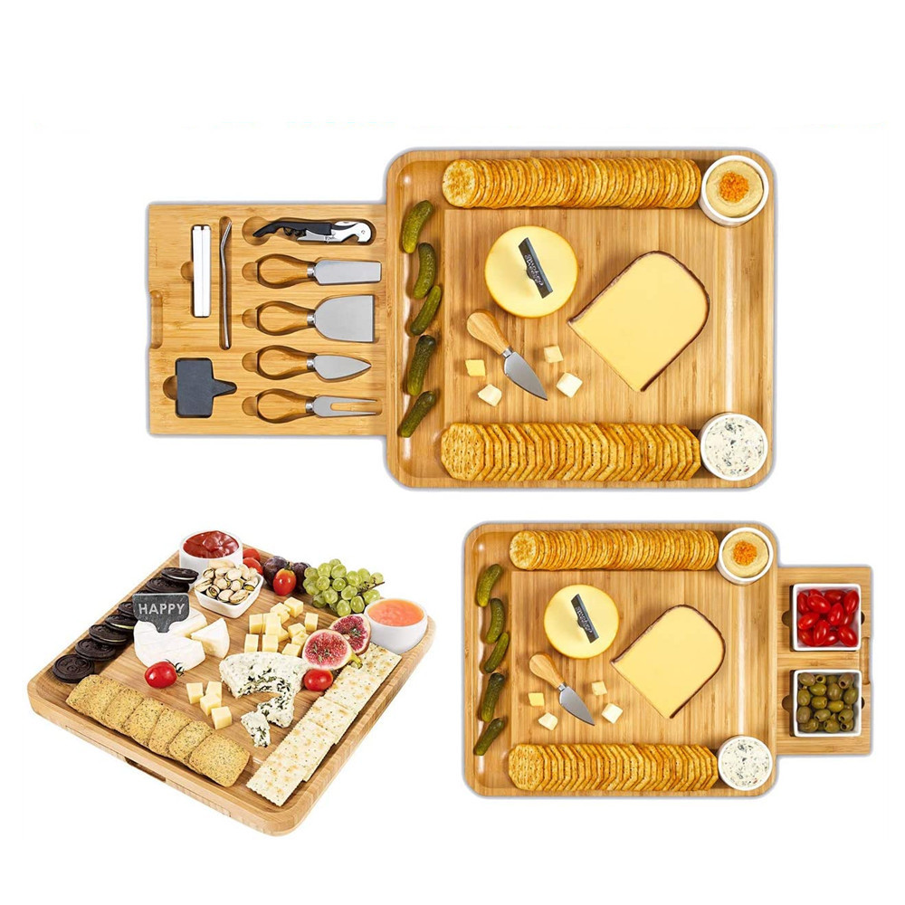 Organic Bamboo Cheese Cutting Board
