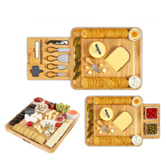 Organic Bamboo Cheese Cutting Board