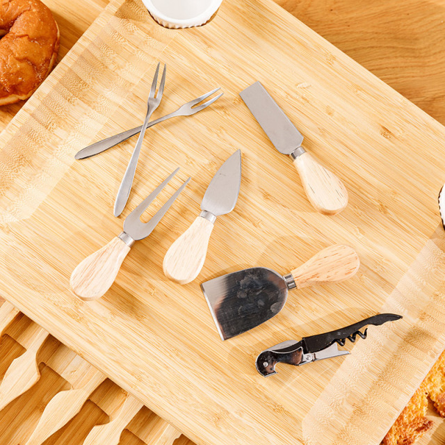 Bamboo Cheese Charcuterie/Serving Board