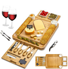Organic Bamboo Cheese Cutting Board